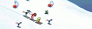 Bob Esponja - Avalanche at Plankton's Peak